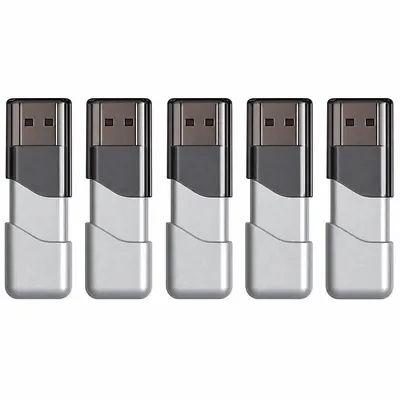 Unbranded 32GB USB 3.0 Capless Flash Drive 5-Pack product image