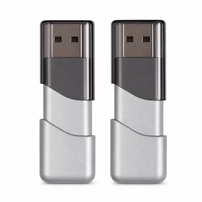 Unbranded 128GB USB 3.0 Capless Flash Drive 2-Pack product image