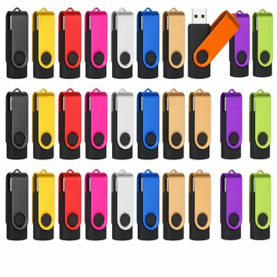 Unbranded 128MB USB 2.0 Swivel Flash Drive 50-Pack product image