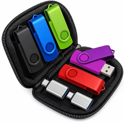 Unbranded 64GB USB-C Dual Connector Flash Drive 5-Pack product image