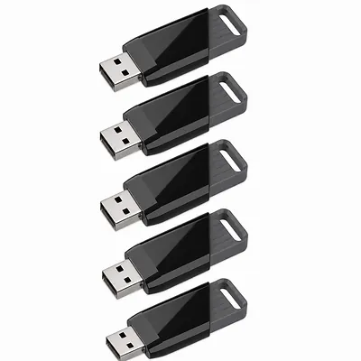 Unbranded 32GB USB 3.2 Capless Flash Drive 5-Pack product image