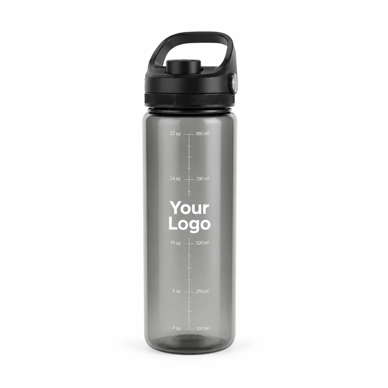 Smoke Measurement Plastic Water Bottle